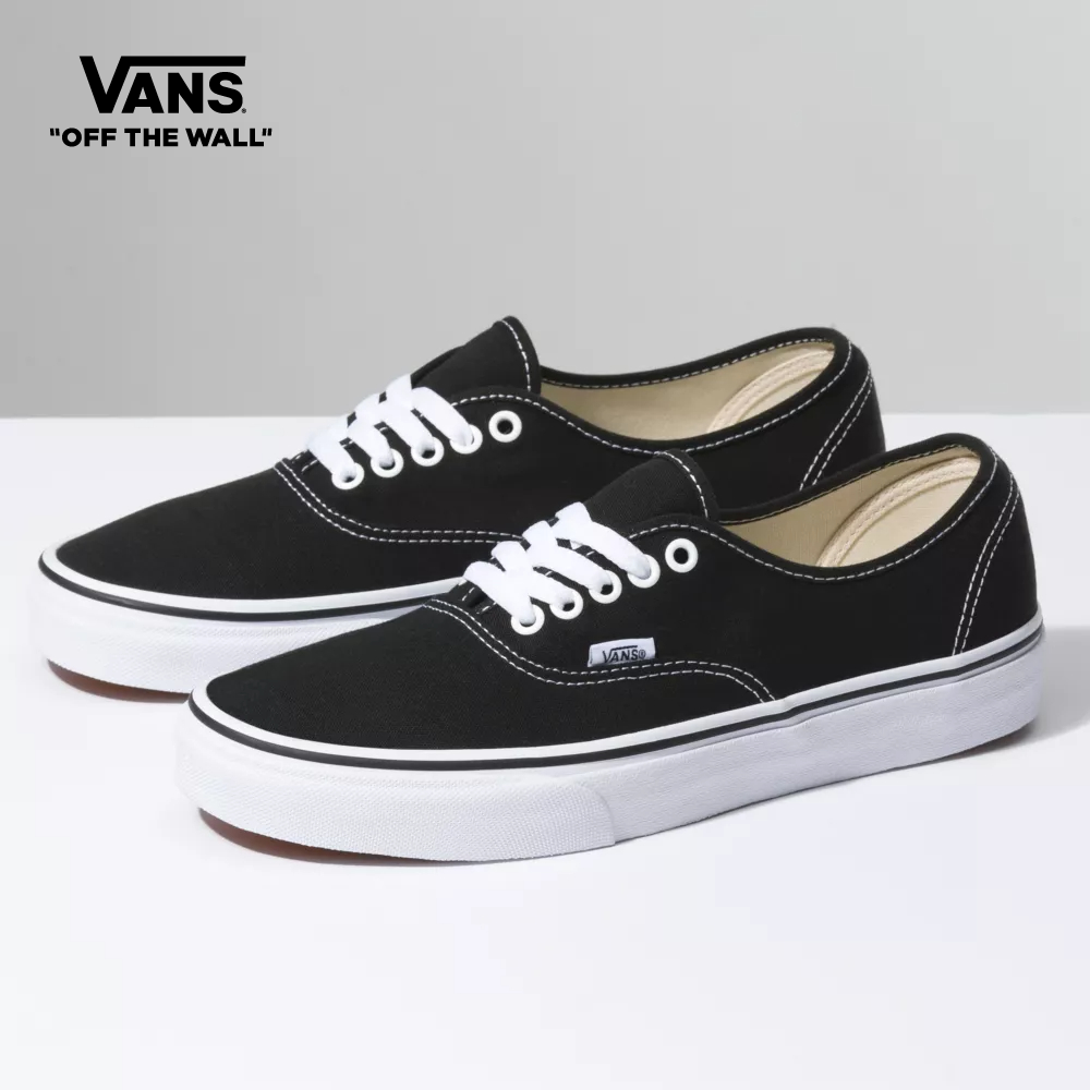 Vans Authentic Unisex Sneakers Men (Unisex US Size) Black VN000EE3BLK1