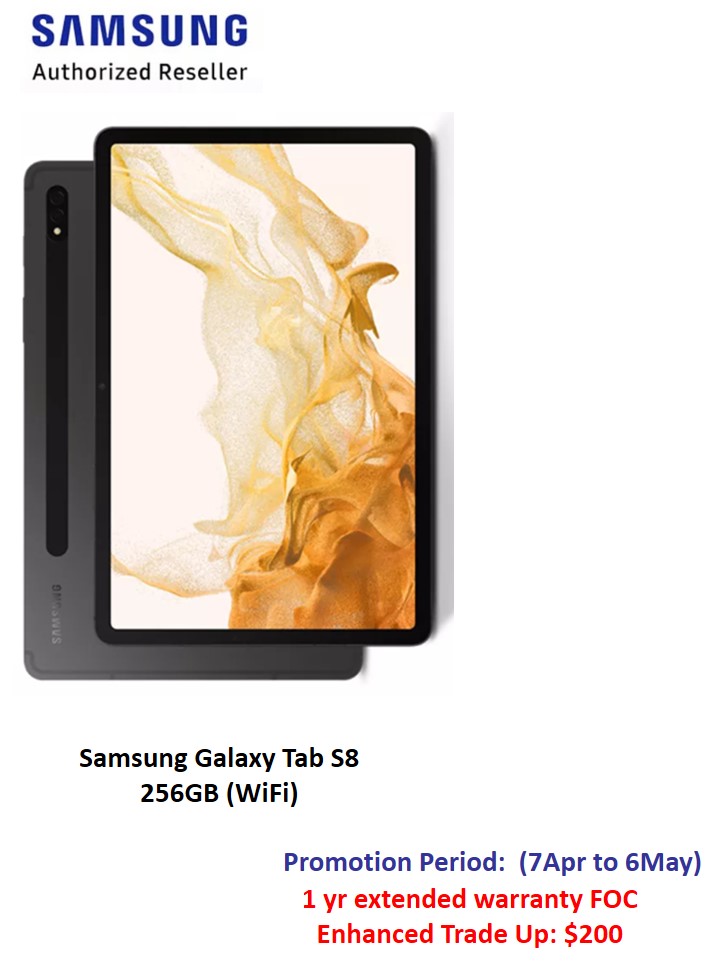 Samsung Galaxy Tab S8 WIFI